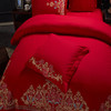 恒源祥 百花争妍 全棉绣花婚庆四件套 商品缩略图5