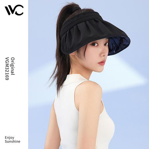 VVC云扇贝壳帽 冰川白/时尚黑VGM32169 商品图3