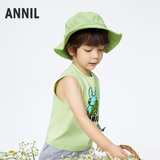 男童记忆棉凉感背心新款安奈儿童装实体店同款XB422594 商品图2