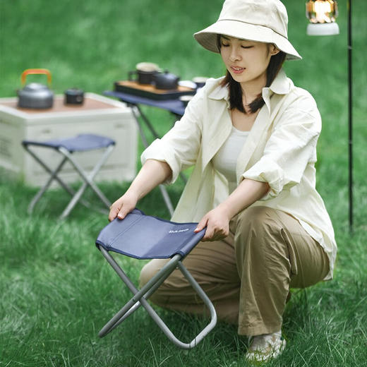 大迈折叠桌椅套装-普鲁士蓝DM-2002 商品图1