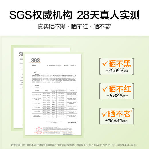 HBN特护高倍臻颜防晒乳SPF50+ 商品图7