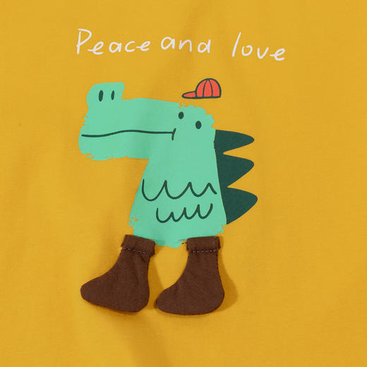 贝贝怡男童透气短袖套装ZB2DT077 商品图3