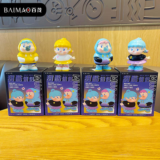 正版卡通甜酷情侣盲盒 商品图3