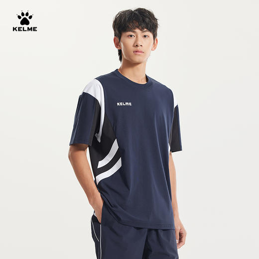 卡尔美圆领短袖T恤 商品图0