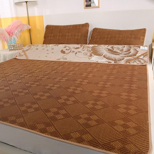 【精选】诗梦姿传统编织天然御藤席三件套 商品图1