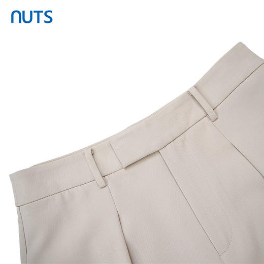 NUTS春秋款纯色宽松显瘦百搭气质休闲长裤女221073109B 商品图2