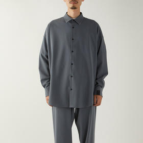 N.HOOLYWOOD DRESS SHIRT 廓形A字型长袖衬衫