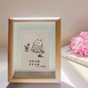 小林漫画  7寸原木色小摆台   馈赠礼品 时光纪念  一个小小摆台相框承载着满满的心意 商品缩略图6