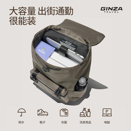 银座时尚休闲双肩包/通勤公文包B20085 商品图1