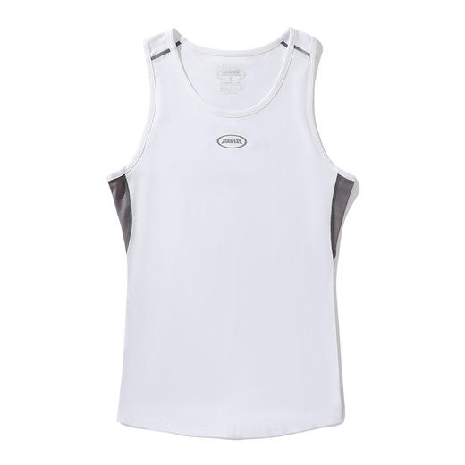 LUSHISI「窄肩背心」裂缝夏季训练服速干运动凉感紧身无袖t恤男女 商品图3