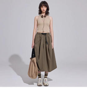 斯辰唯佳速干户外半身工装裙裤子垂坠感显瘦遮肚肉 E99-1933