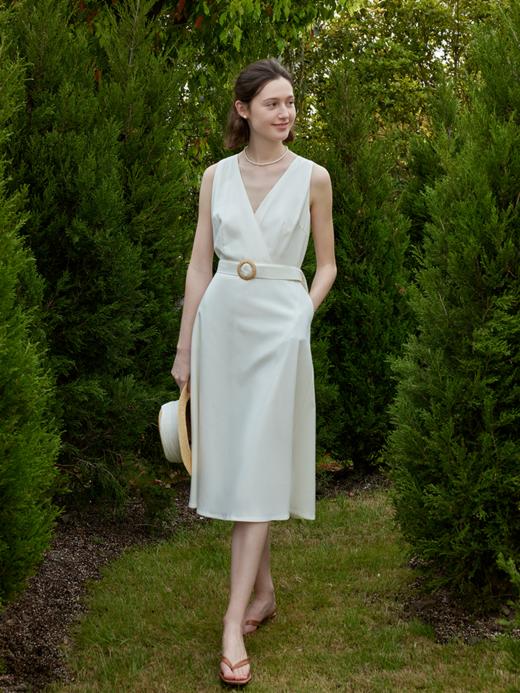 亚麻混纺连衣裙FCE2DRS173 商品图13