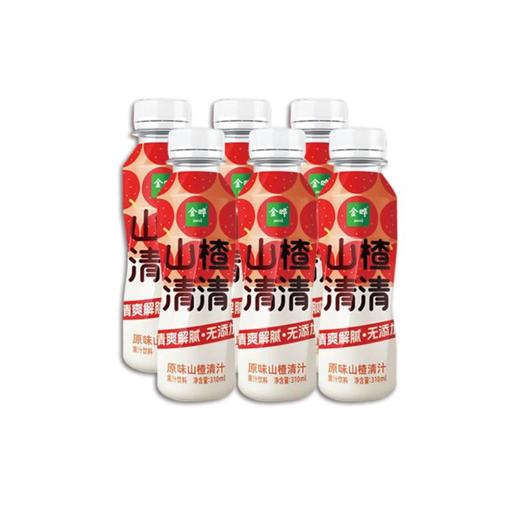 金晔山楂清清原味山楂清汁310ml*6 商品图5