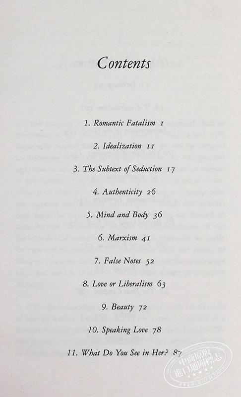 预售 【中商原版】阿兰 德波顿 爱情笔记 斗牛士经典 Essays In Love Picador Classic 英文原版 Alain de Botton 商品图4