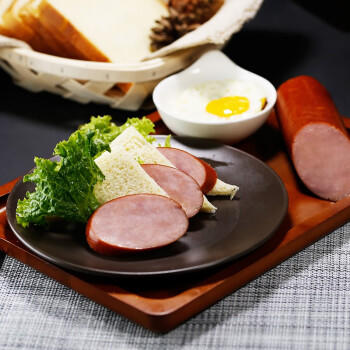 恒慧无淀粉火腿400g猪肉老火腿香肠早餐食材烧烤露营即食零食 商品图0