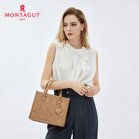 梦特娇优雅法式小香风斜挎包手提包气质款