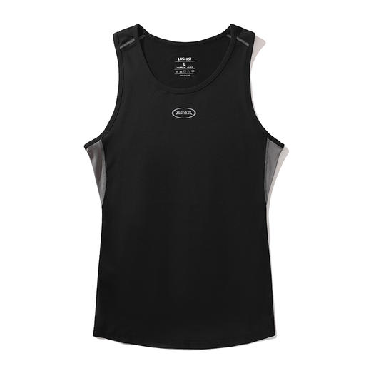 LUSHISI「窄肩背心」裂缝夏季训练服速干运动凉感紧身无袖t恤男女 商品图4