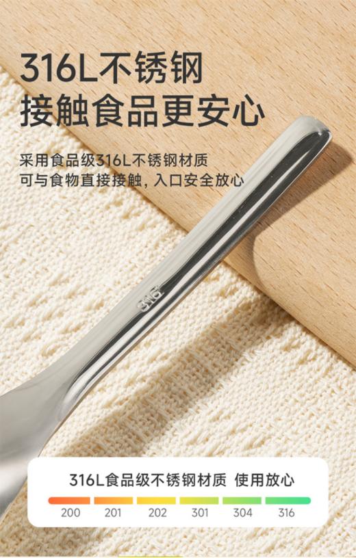 🌺【PONEL派能元宝勺】✅升级316不锈钢材质，坚固耐用💌 商品图1