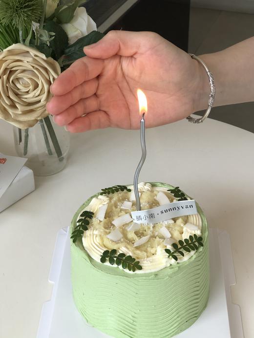 榴莲控错过会哭的  榴莲椰香斑斓口味奶油蛋糕 商品图2