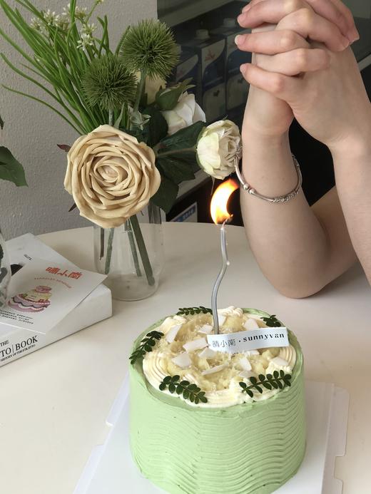 榴莲控错过会哭的  榴莲椰香斑斓口味奶油蛋糕 商品图1