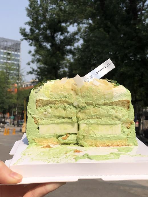 榴莲控错过会哭的  榴莲椰香斑斓口味奶油蛋糕 商品图3