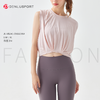 速干无袖运动背心  时尚短款  炫“腹”小心机 展露迷人腰部曲线  #66099 商品缩略图3