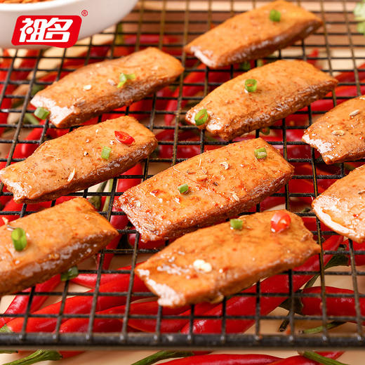 祖名素肉豆干手撕素牛排素牛肉豆腐干辣条零食小吃休闲食品20包 商品图10