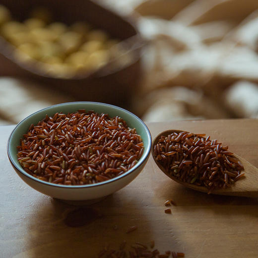 【富硒花青素红米】 打豆浆 米糊 煮粥都很不错  一款吃了会偷偷变美的红米 花青素含量高达97.88mg  更适合四季温补 商品图2