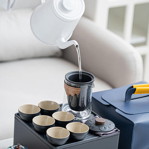 户外旅行茶具，古朴禅意、横扫设计大奖的便携茶具！【G】 商品图4
