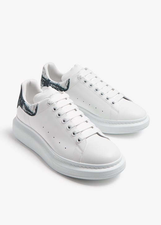 【预定秒】Alexander McQueen 麦昆男士真皮小白鞋 各尾色各款品系列 商品图0