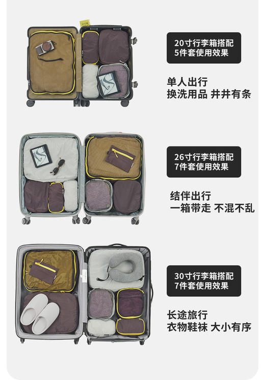 【收纳神器】挪客分装旅行收纳袋 商品图4