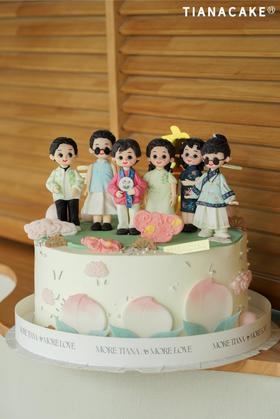 【翻糖定制款】-闺蜜团