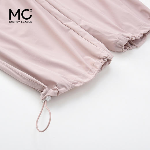 女装松紧系绳工装口袋宽松长裤K4221543 商品图2