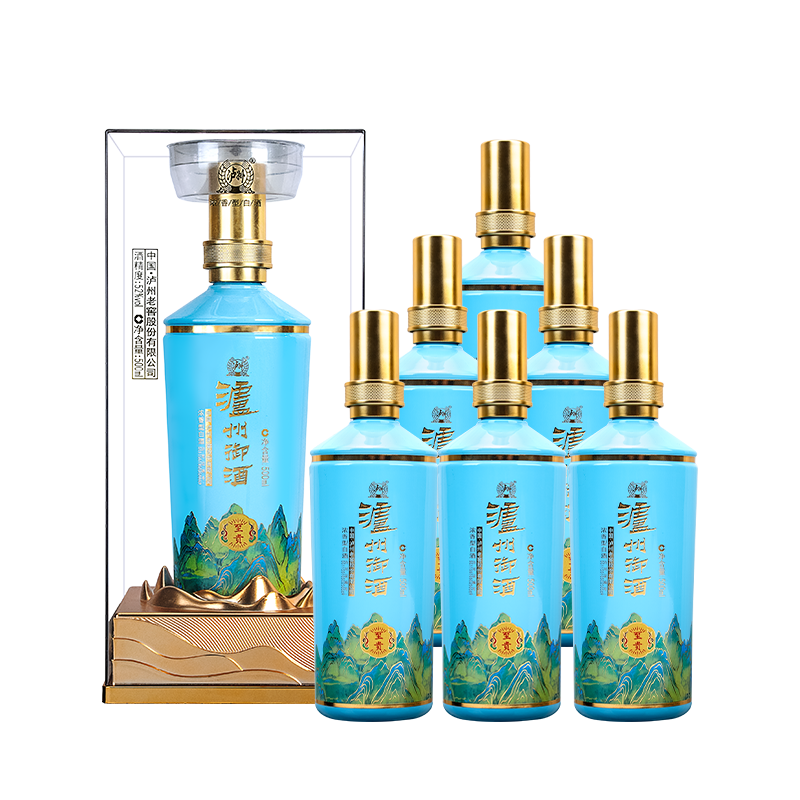 【爆款推荐】52度 泸州御酒至贵 500ml*6 泸州老窖官方旗舰店