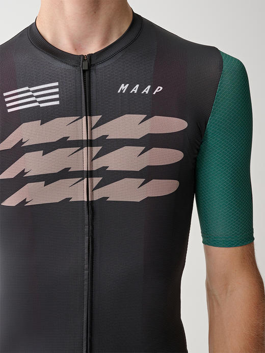 MAAP 男士 Eclipse Pro Air Jersey 2.0短袖骑行服幽暗黑 商品图3