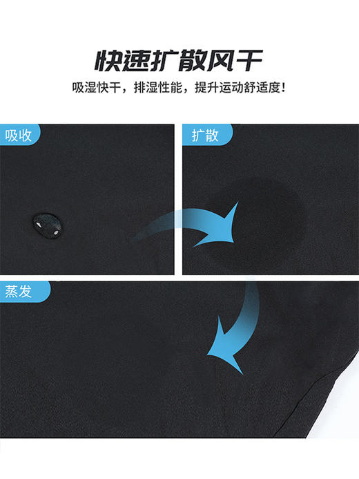 拓路者弹力冰丝裤男士夏季男裤薄款运动裤透气凉感冰丝百搭休闲裤 商品图2