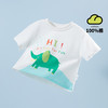 贝贝怡童装儿童t恤纯棉夏季透气男童半袖卡通T恤ZB2DS046 商品缩略图2