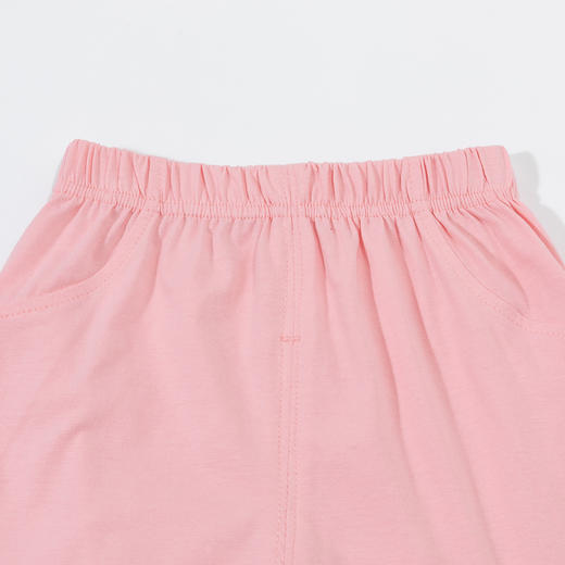 贝贝怡童装儿童透气短袖短裤女童套装ZB2DT086 商品图10