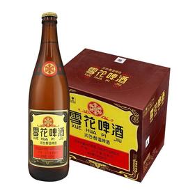 雪花640ml啤酒*6瓶/箱