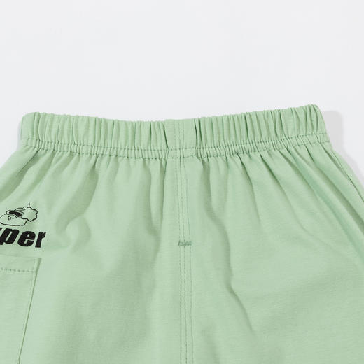 贝贝怡童装男童休闲套装夏季2024新款宽松透气t恤短裤两件套夏装ZB2DT083 商品图4