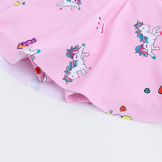 贝贝怡夏季儿童泳衣套装泳衣泳裤女童泳装裤裙 222P2477 商品图10