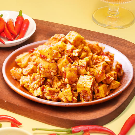 【湘西特产】黑色经典网红麻辣零食耐烦牛板筋118g 7-8小包左右 商品图3