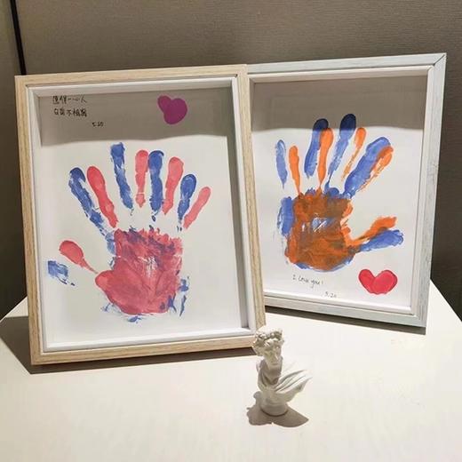 情侣手印相框diy颜料手工制作送男友情人节520女友纪念礼物闺蜜 商品图0