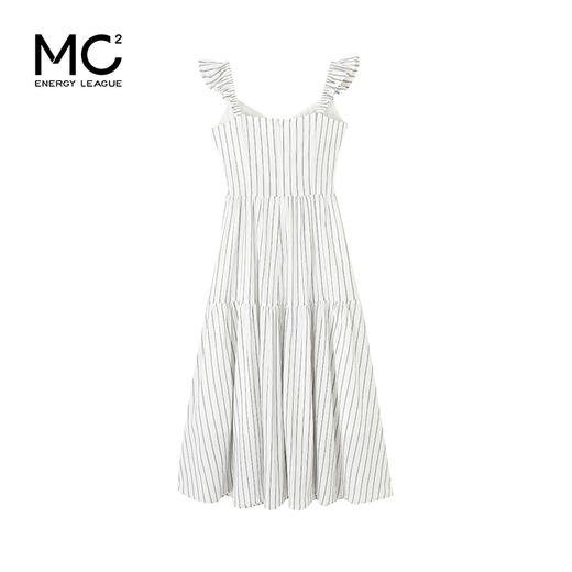 女装吊带条纹棉布连衣裙-011768Q4222277 商品图3