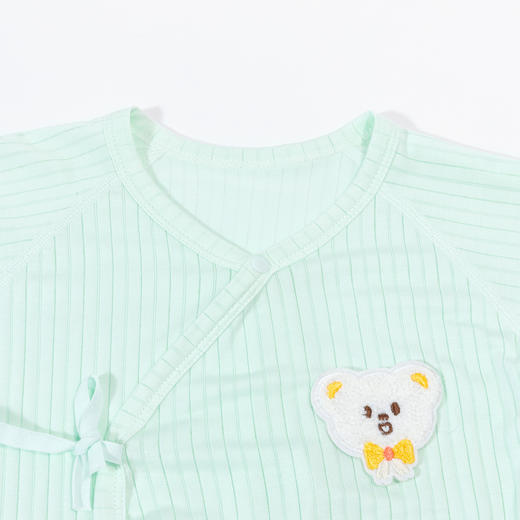 贝贝怡婴儿夏季长袖连体衣透气薄款新生儿空调服婴幼儿宝宝睡衣夏 商品图12