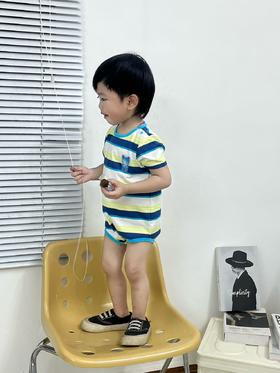 属于夏日的清爽亲子T恤~