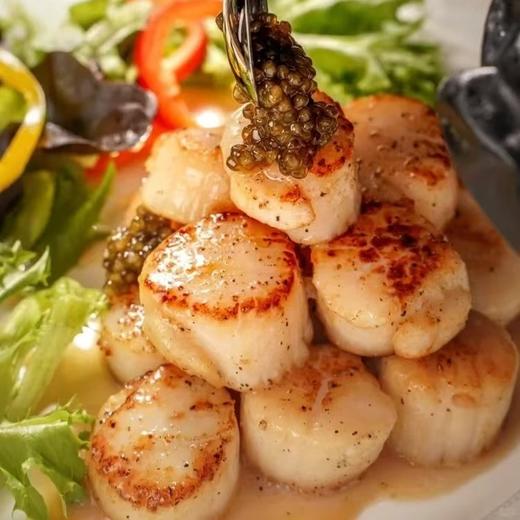 【海鲜精选】⁪雪花带子 精选北纬纯净海域 米其林品质 颗颗严选 个大饱满 煎炒烹炸煮烤炖 样样都行 商品图0