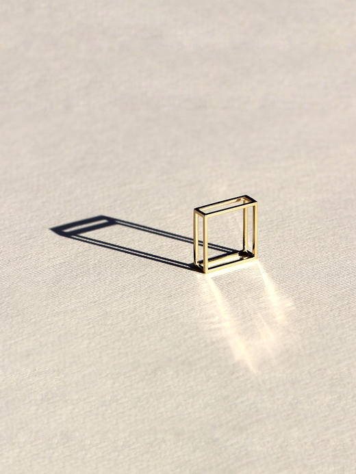 AWU｜方形FR-R  14k金 Frame Ring [ 框 戒指  ] 商品图0