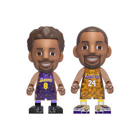 NBA球星科比400% MoneyBall可动手办收藏公仔玩偶8号24号黑曼巴