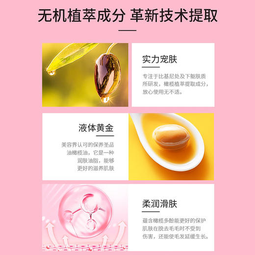 【留住优美 删去瑕疵】玛贝拉唇部脱毛膏 全身通用 脱毛膏 去腋毛 脱毛蜡纸 脱毛喷雾 男女通用 商品图1